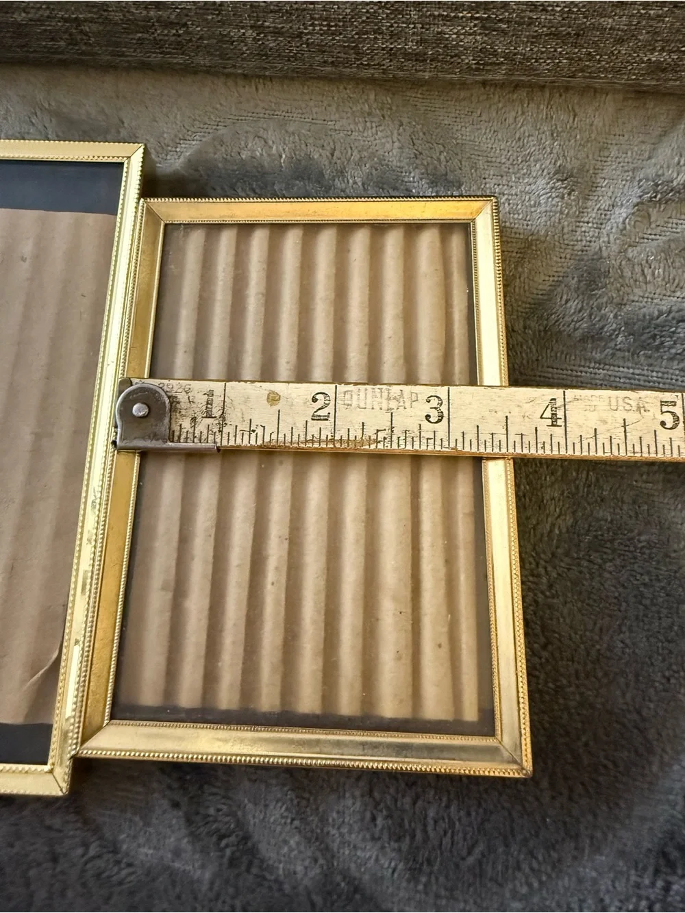 Vintage Gold Metal Picture Frame Set of 2    OSP